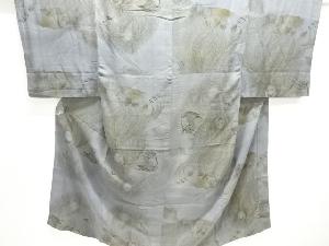 アンティーク　縮緬ライオン模様男物長襦袢